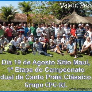 1ª Etapa torneio estadual de canto